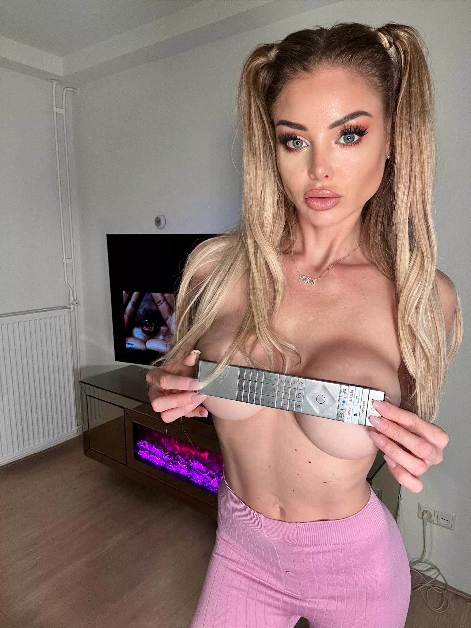 Give my boobies a hot massage. posted by Love_Karne_wali