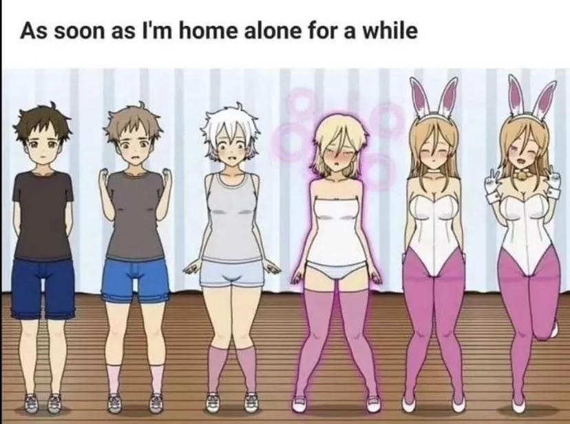 Home alone 👀💋 posted by Expert_Carry_805