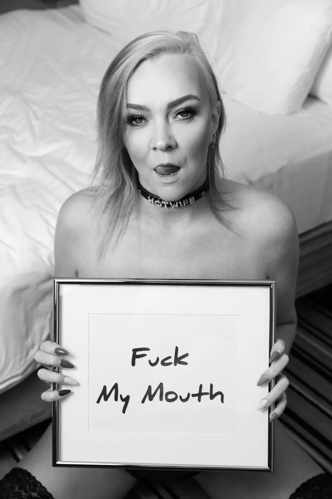 I do obey orders, and not often I say 'No'. But this time should I beg? posted by HotwifeVivaOF