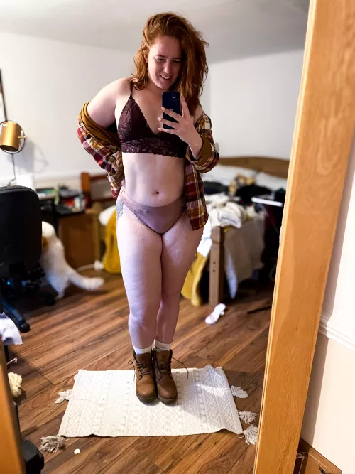 I heard you like thick soft thighs on your redheads  by Background-Hunter178