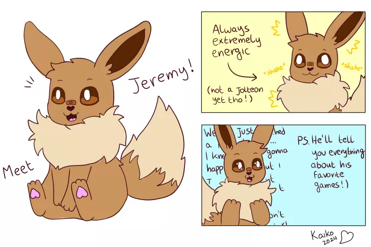 Jeremy! (Art by me) by ItalianFurry