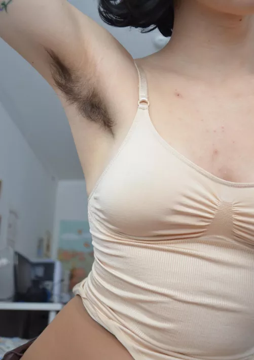 my hair is growing in such a weird way but i still like it 😅 by Creative-Strength-17