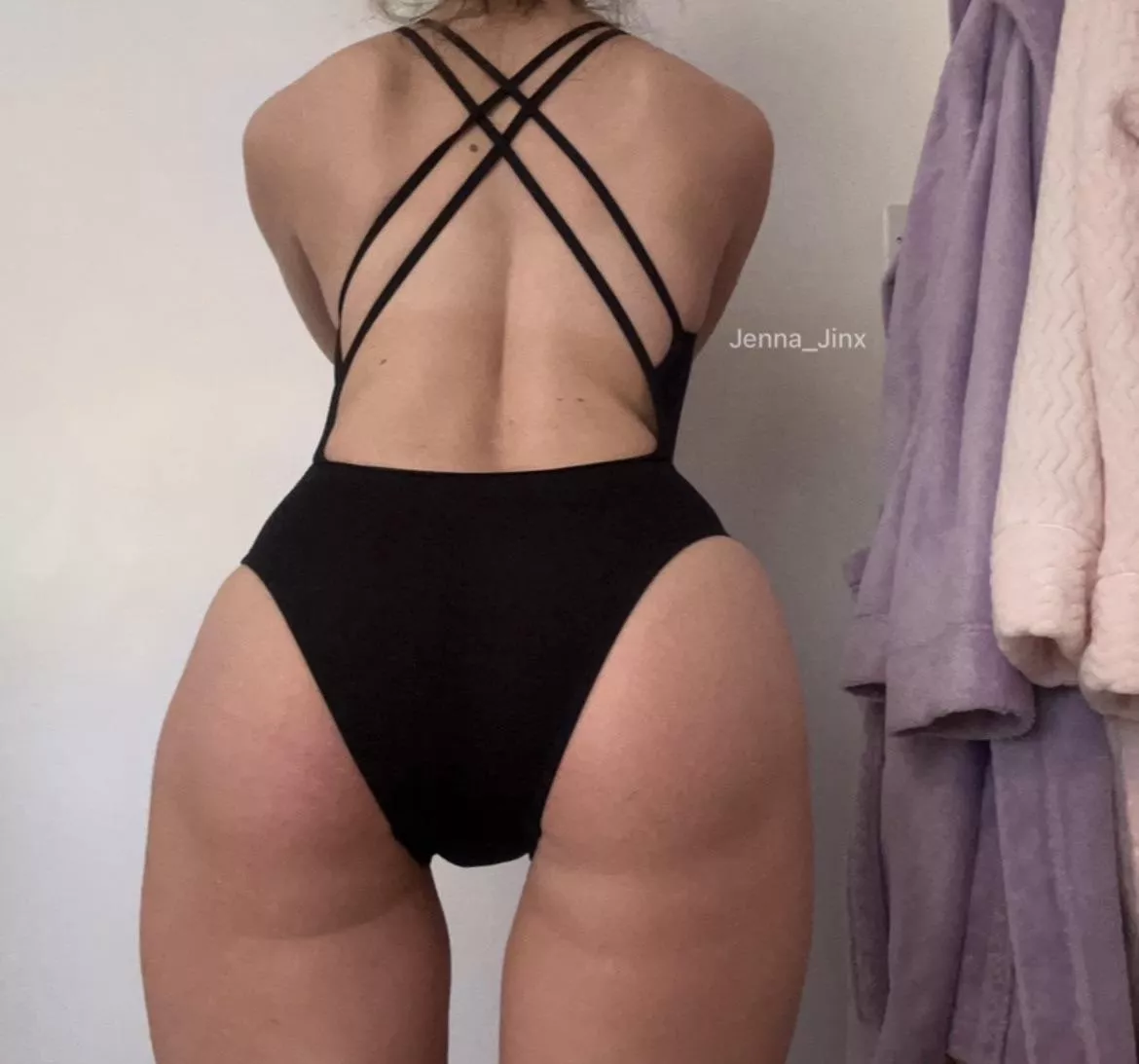 Nike one piece cross back OC posted by jenna_jinx