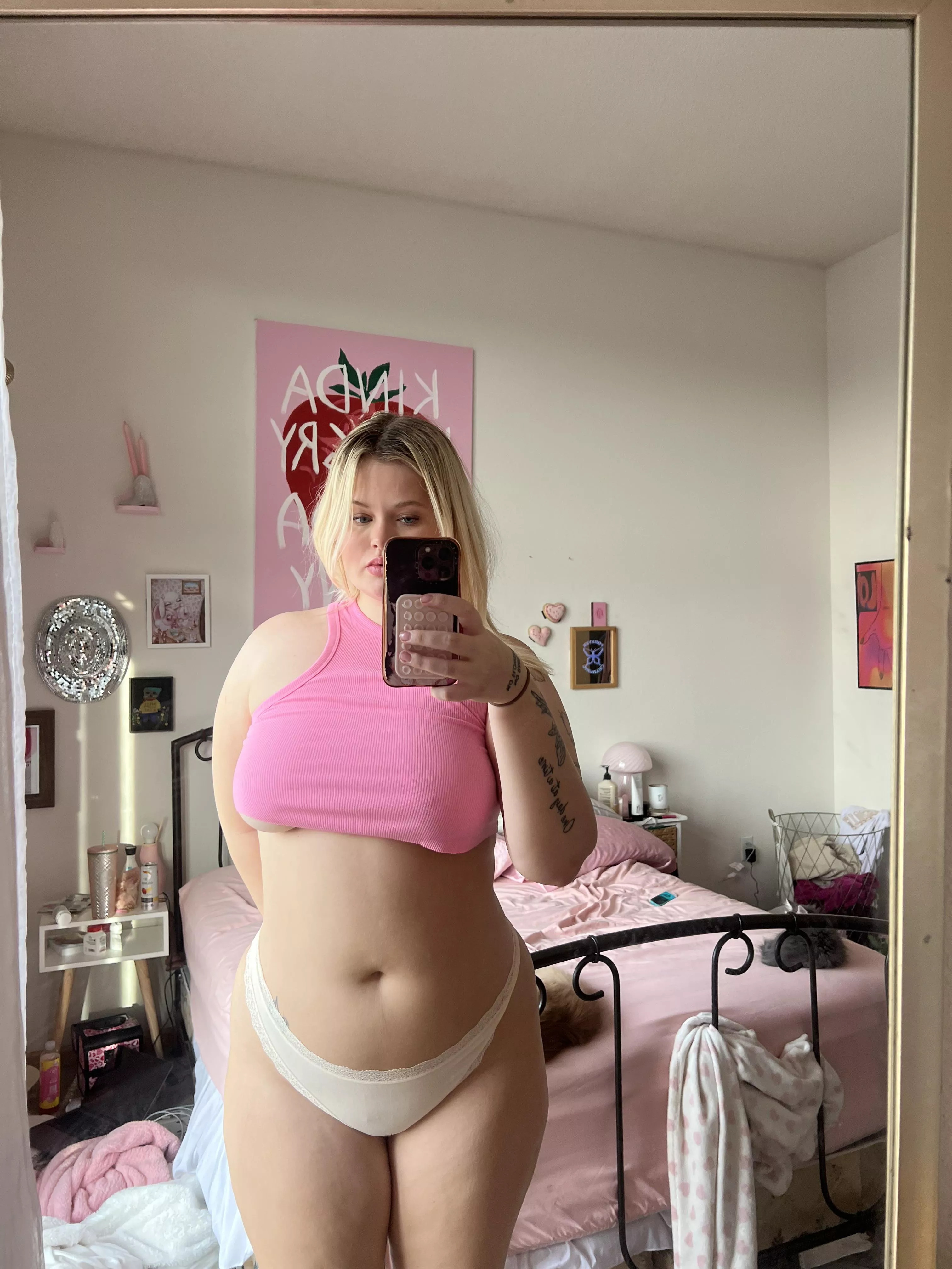 No point of even wearing a top at this point  posted by wispy_girlwa