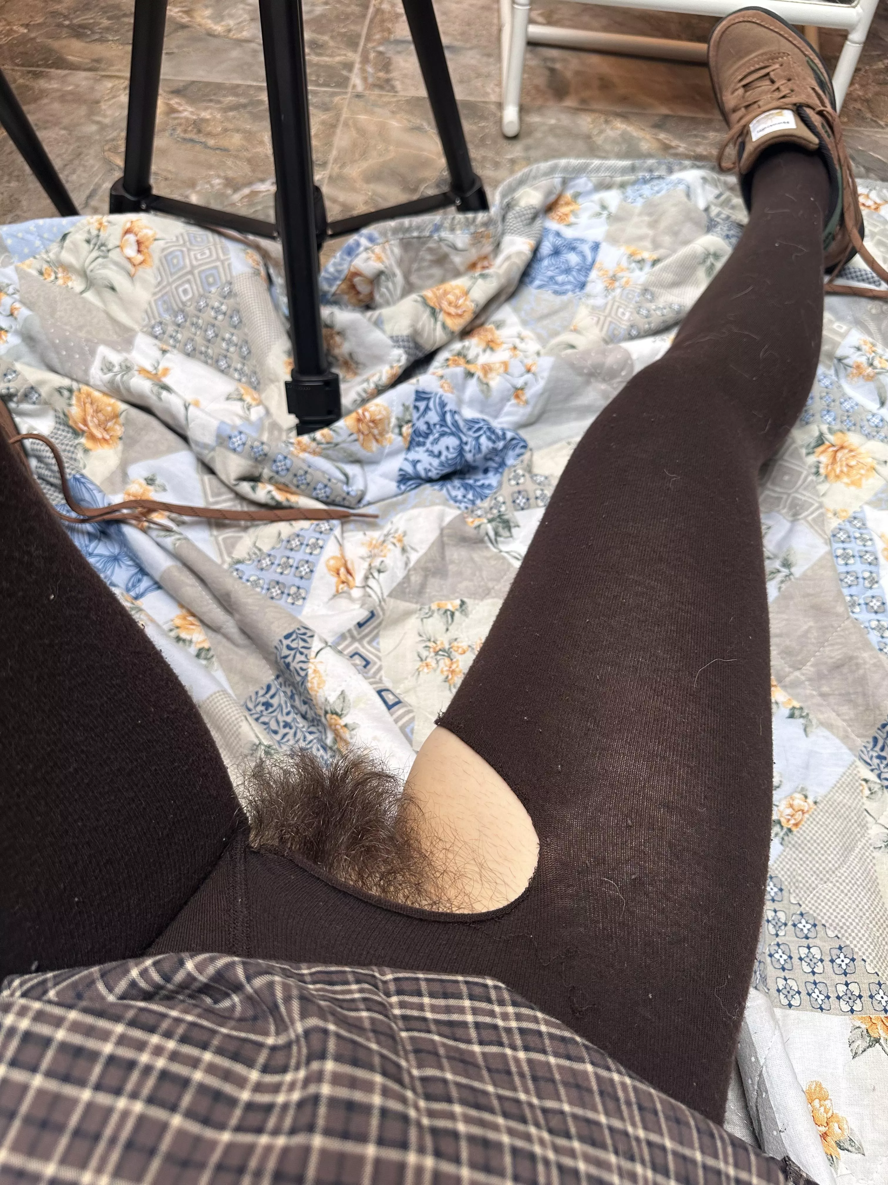 pantyhose squeezed my big bush too much so here's the solution posted by Creative-Strength-17