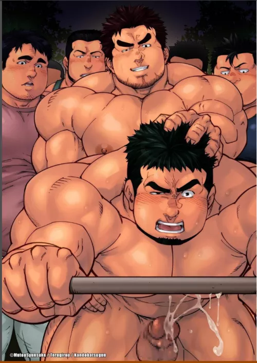 Rugby Captain dominates future star-player (by Terujirou) by Fantastic-Ant-4429