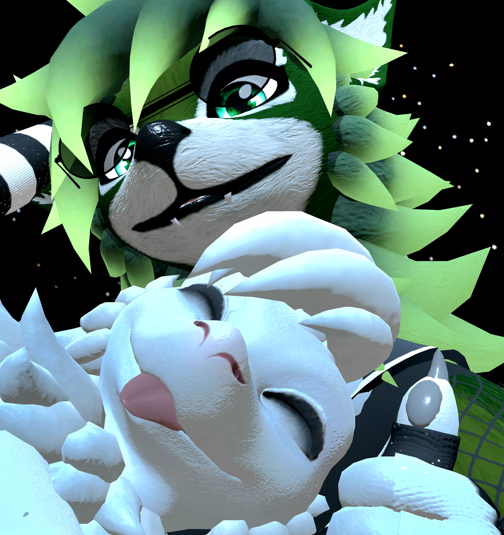 Someone snuck into my selfie  posted by Substantial_Fun_5022