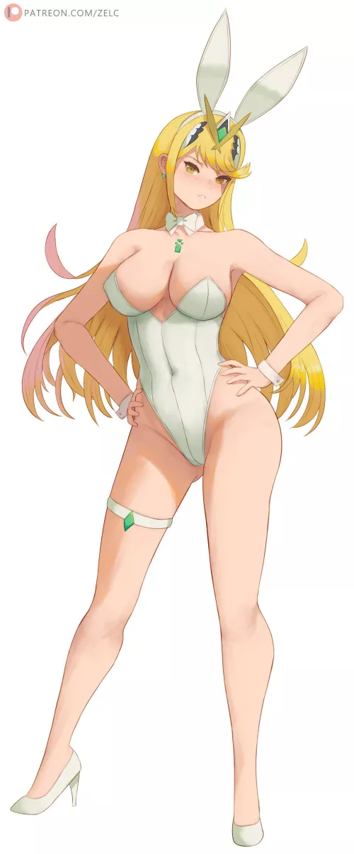 Super Smash Bunny, Mythra by LafterMastr