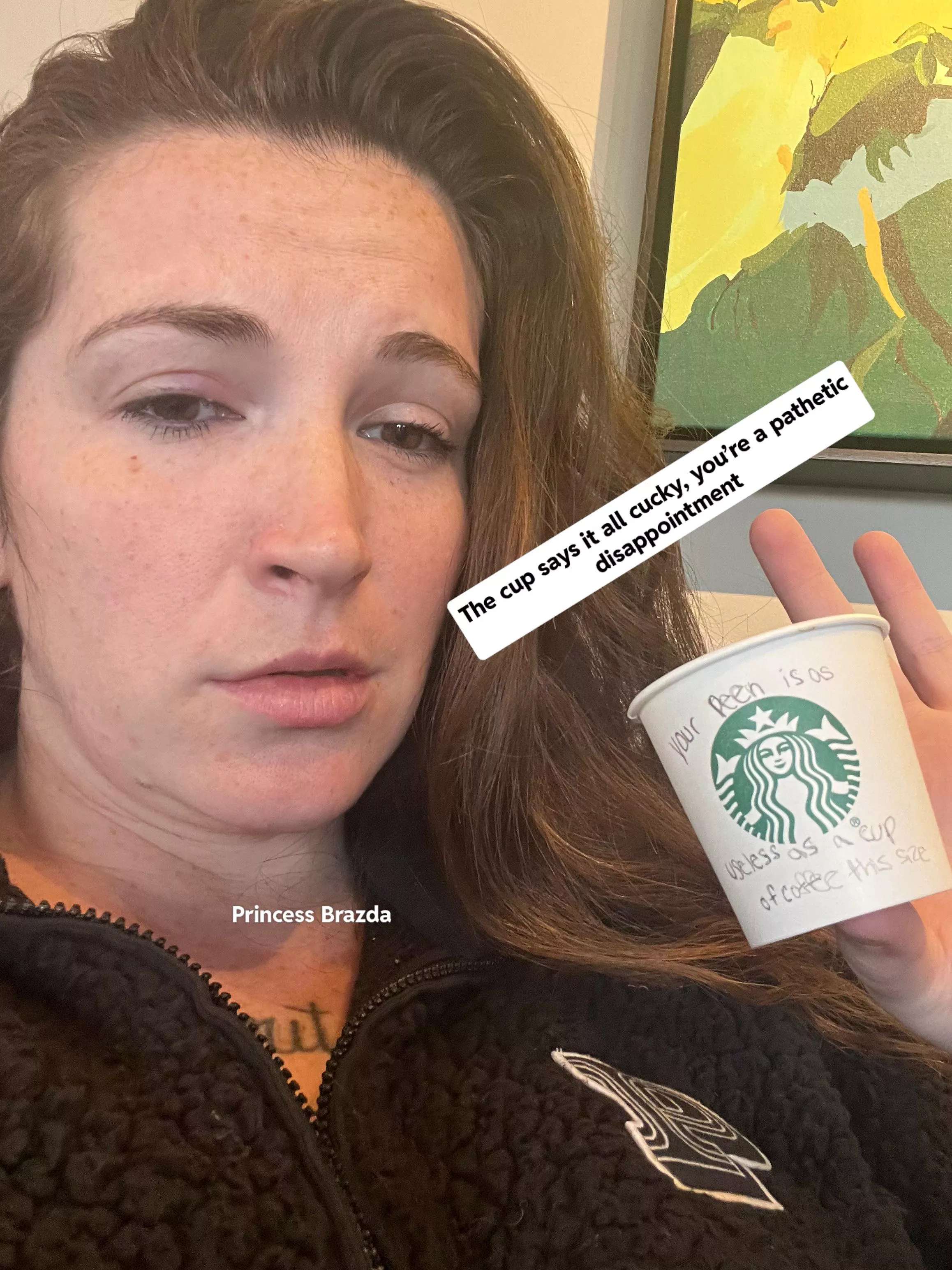 The truth is hard to swallow cucky  posted by mistressbrazda