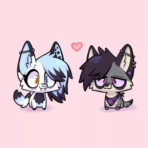 They’re madly in love 🖤 by glawg