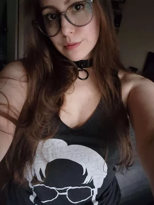 This might be the best SFW selfie I've ever taken by shattered-porcelain