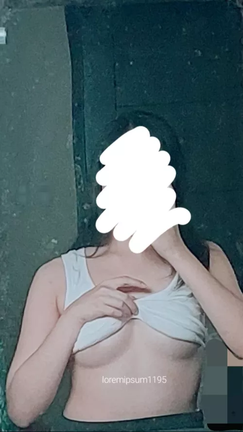 Underboobs and dirty mirror (f) by loremipsum1195