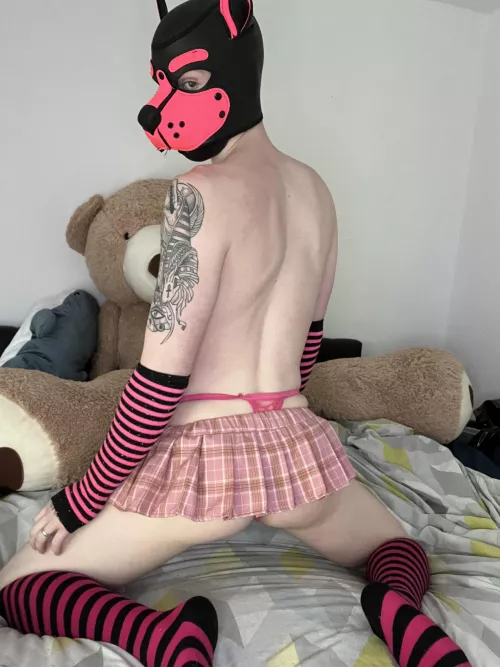 Wanna lift up my skirt and cum inside :3 by SterileHyena