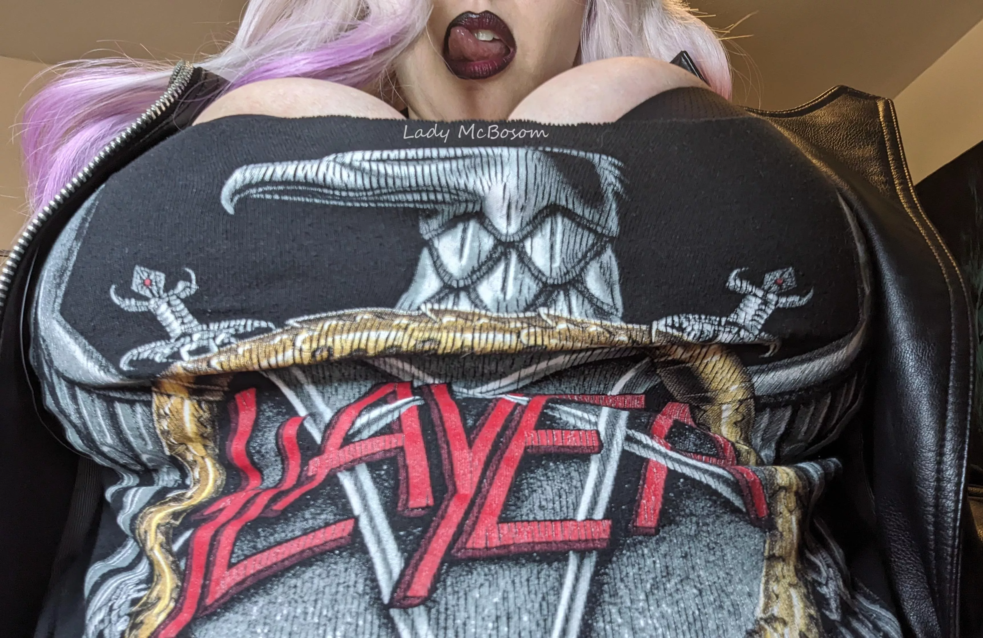 While you're down there I will Show No Mercy... posted by LadyMcBosom