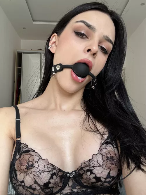 all bad girls need a gag in their mouths by NaughtyGleam