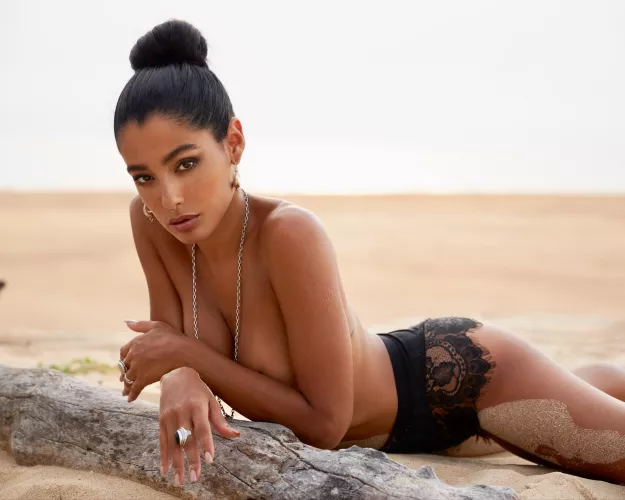 Ashy poses for Delicate Magazine Paris by ashydeluca