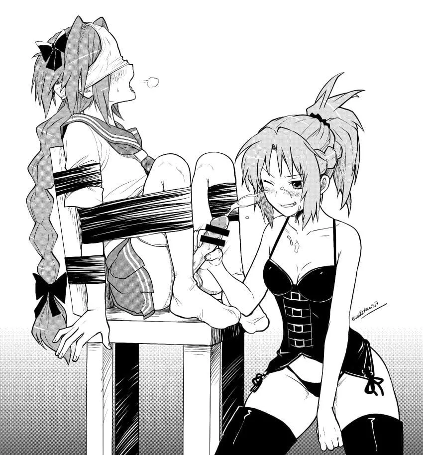 Astolfo tied up posted by SoManyCookies