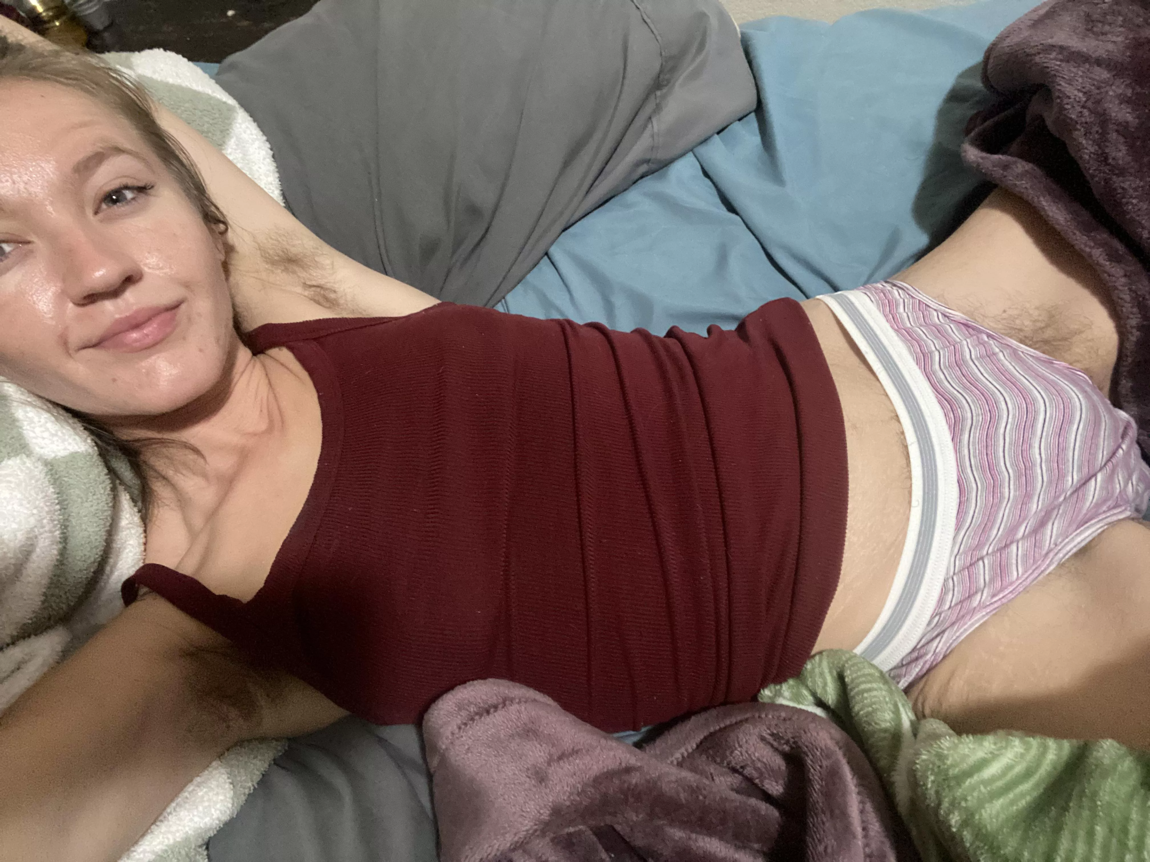 Bald armpits are boring, hairy is sexiest posted by SpitInMyMouth420_