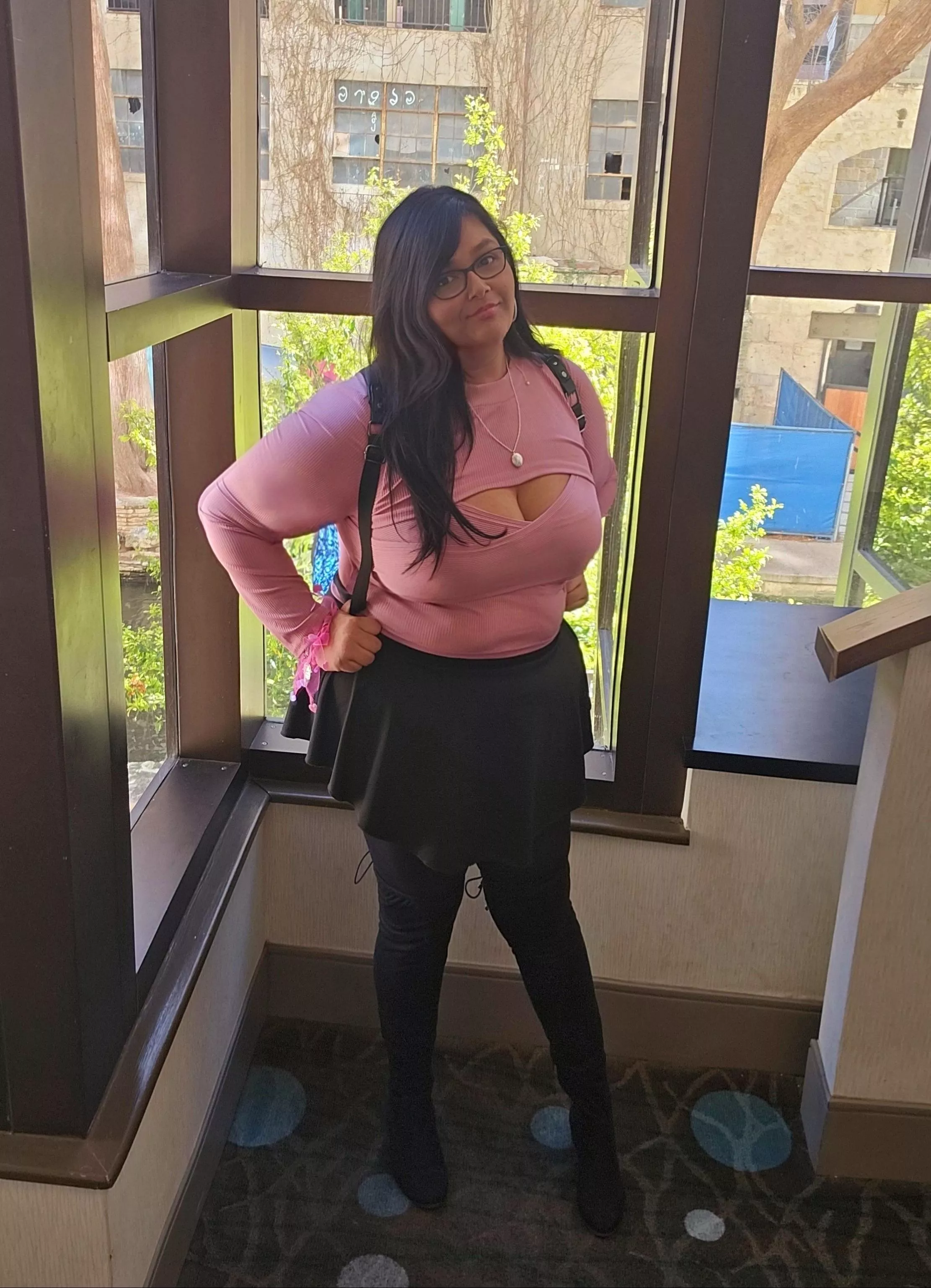 Big tits, cute, nerd with glasses! ✔️ check!!! posted by sweetpuff07