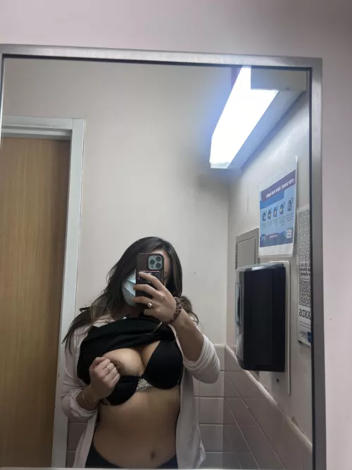 Bored and feeling playful at work tonight… who needs Nurse Lexi to take a look at them by Hawaiian_Fun