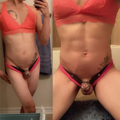 Chastity is so strong you’ll crave to lock yourself up and throw away the key one day haha!! Not stopping till I’m completely limp and useless! by natalieB981