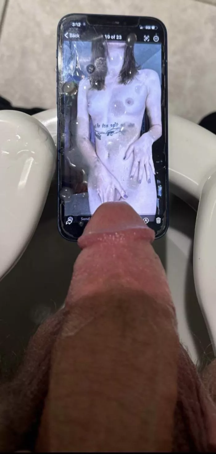 Cuck begs me to leave her leaking with a creampie. Do you think that tight body could handle it all?  posted by tribs_3