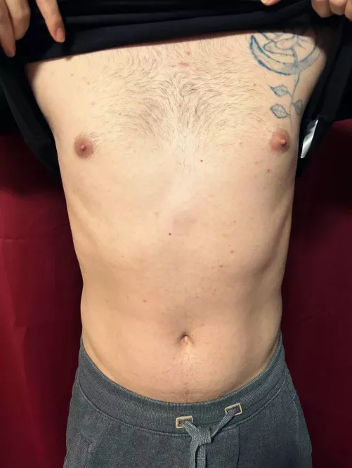 Don't know if you'd like to rub my chest by sofiaswitch