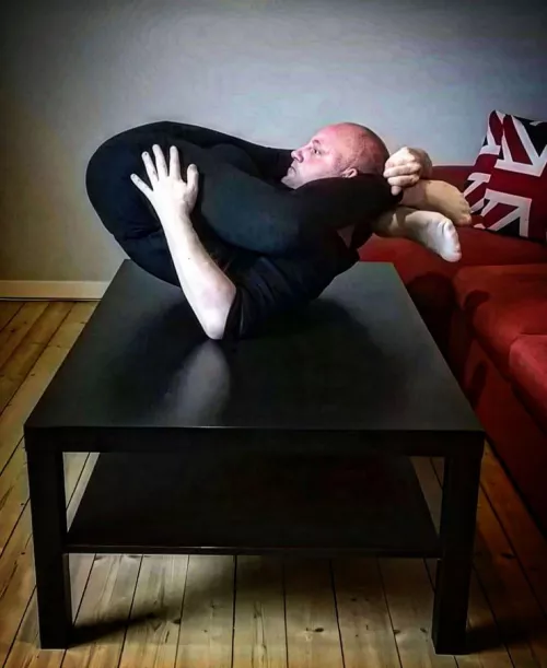 Folded up into a table decoration. by ContortedOne