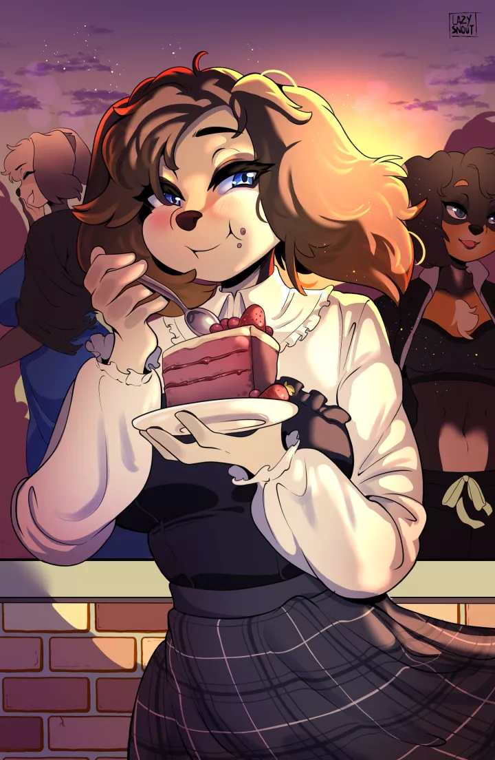 Happy birthday Anastasia! - by me (Lazysnout) posted by LazySnout