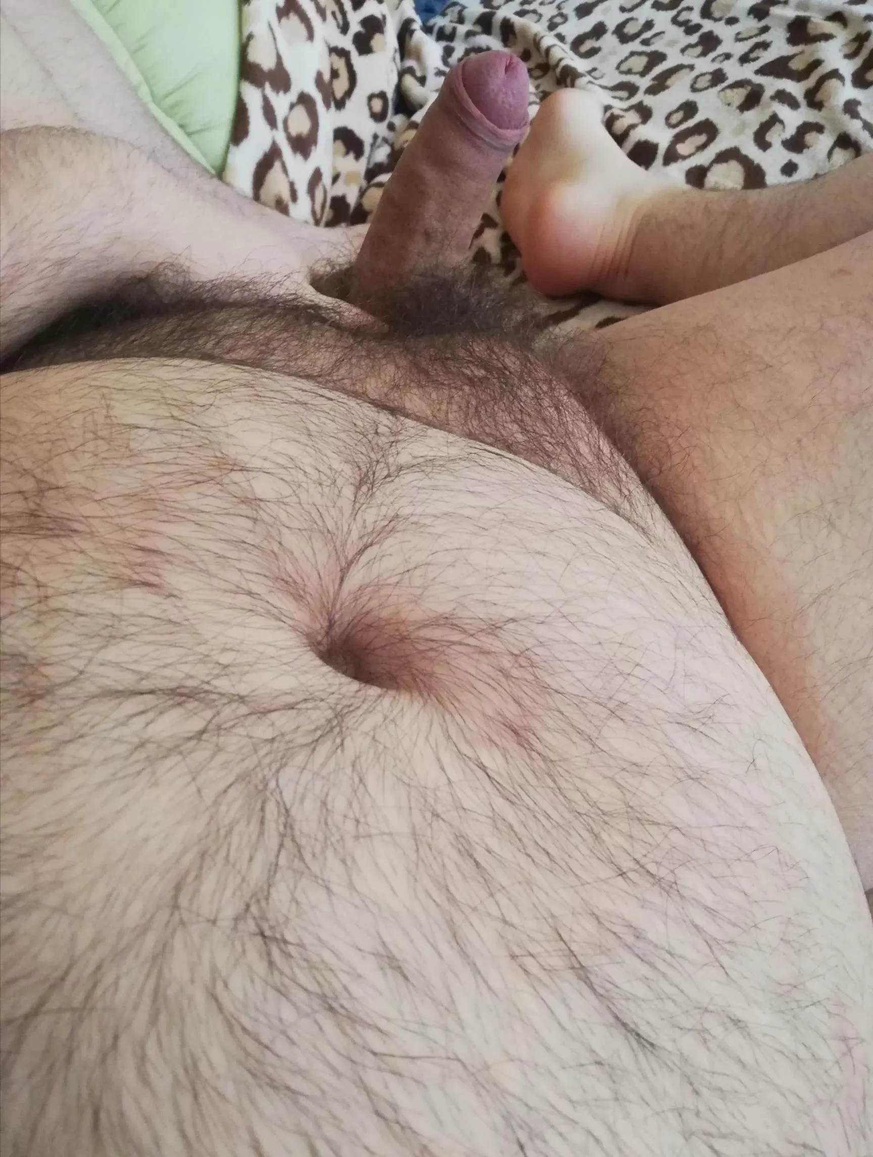 Here's some dick and belly (old pic)  posted by TotemEnthusiast