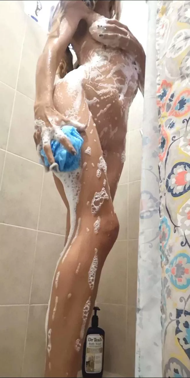 I enjoy being covered in soap! posted by layla-blue-