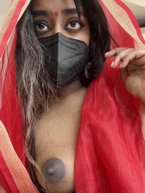 I love red on me  by CreamyBrownGirl