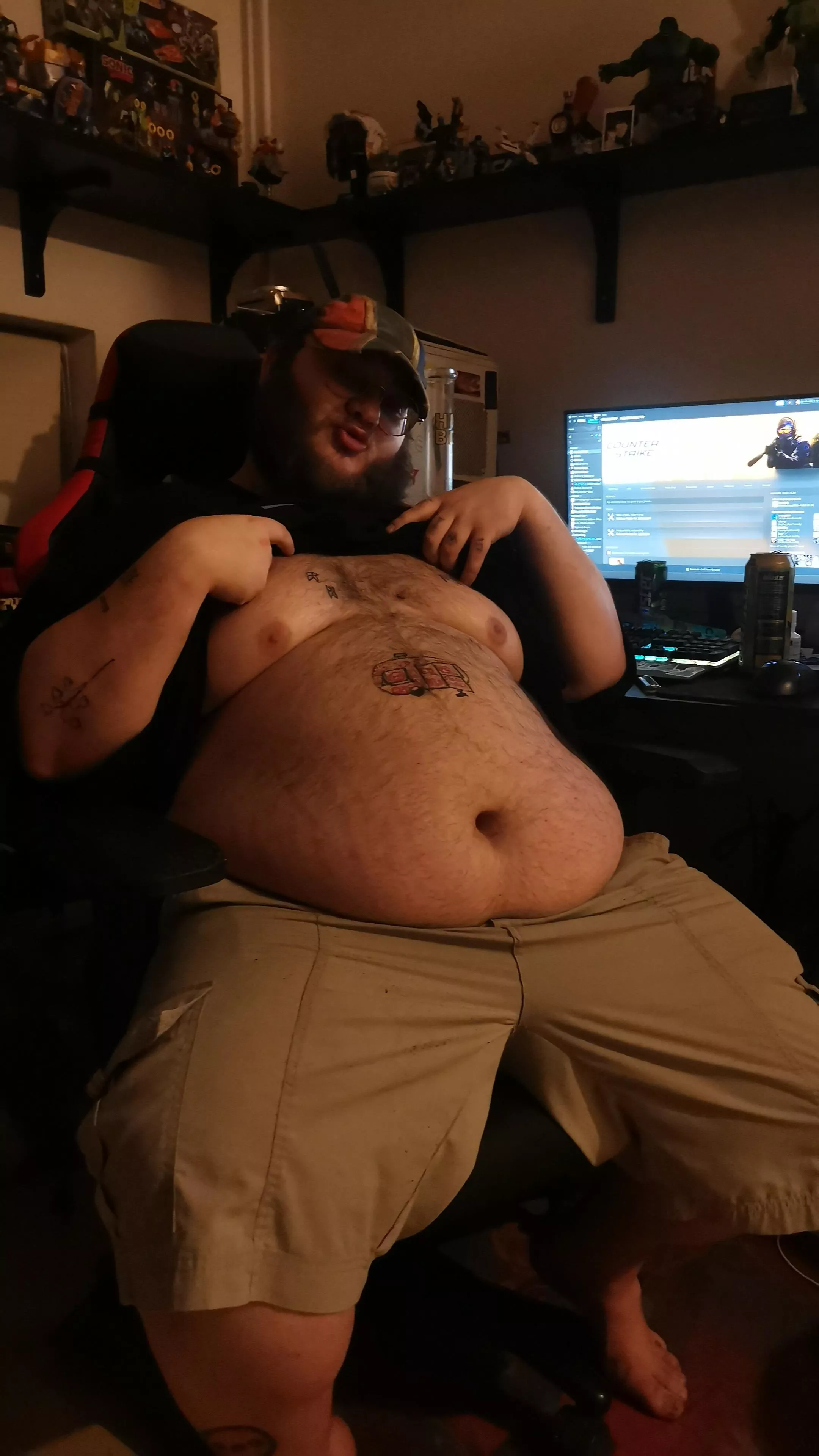 I love showing off my weird tattoo of a camper  posted by OnlyFims