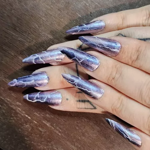 Imagine these nails digging into your back while you breed me. 🥵 (34F) by HorriblyNSFW