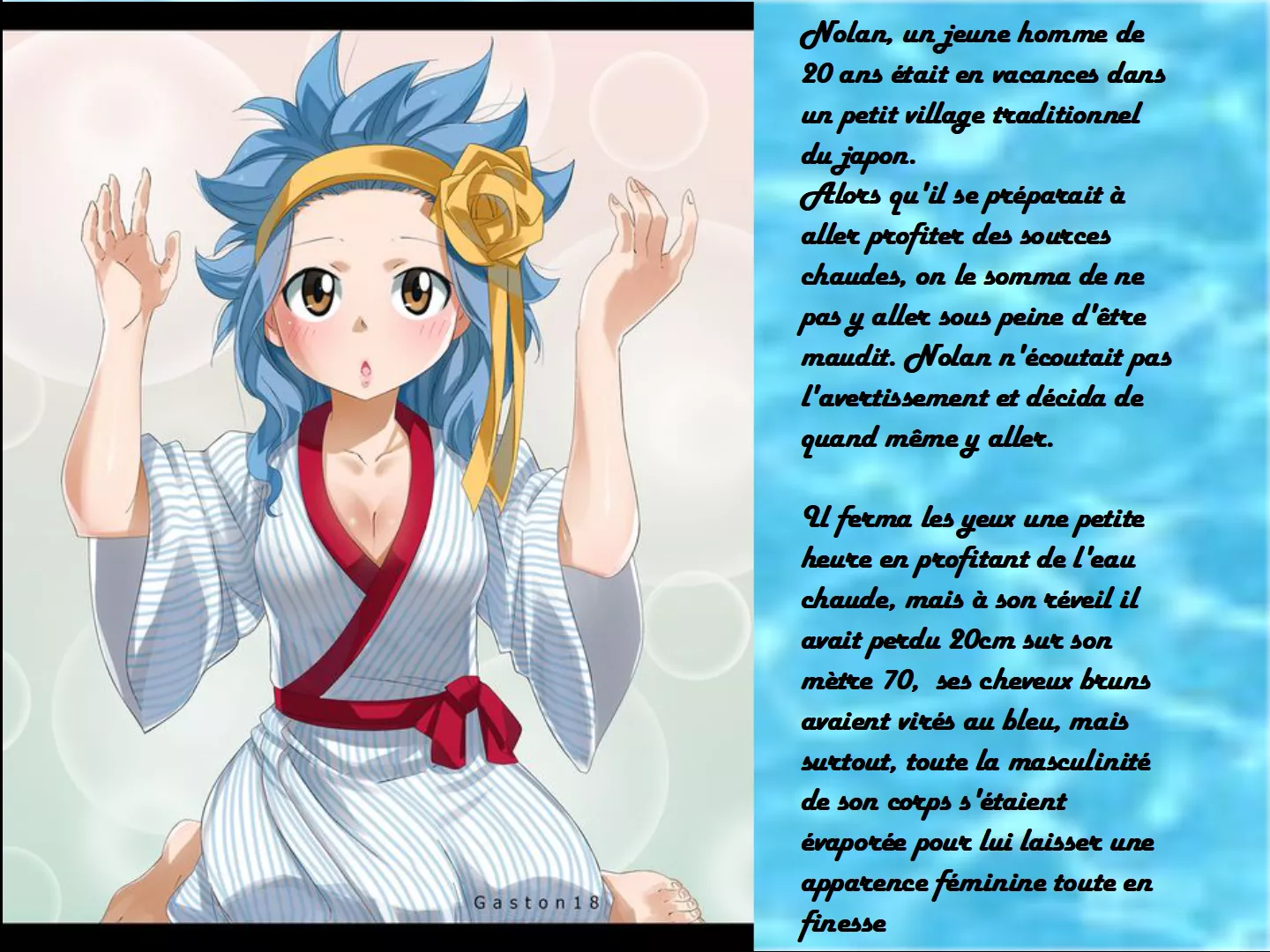 Les sources maudites (Art By Gaston18, story by me, MTF) posted by Joueurdu59166