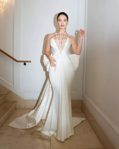 Lily James by OhNoWhatHappenedNow