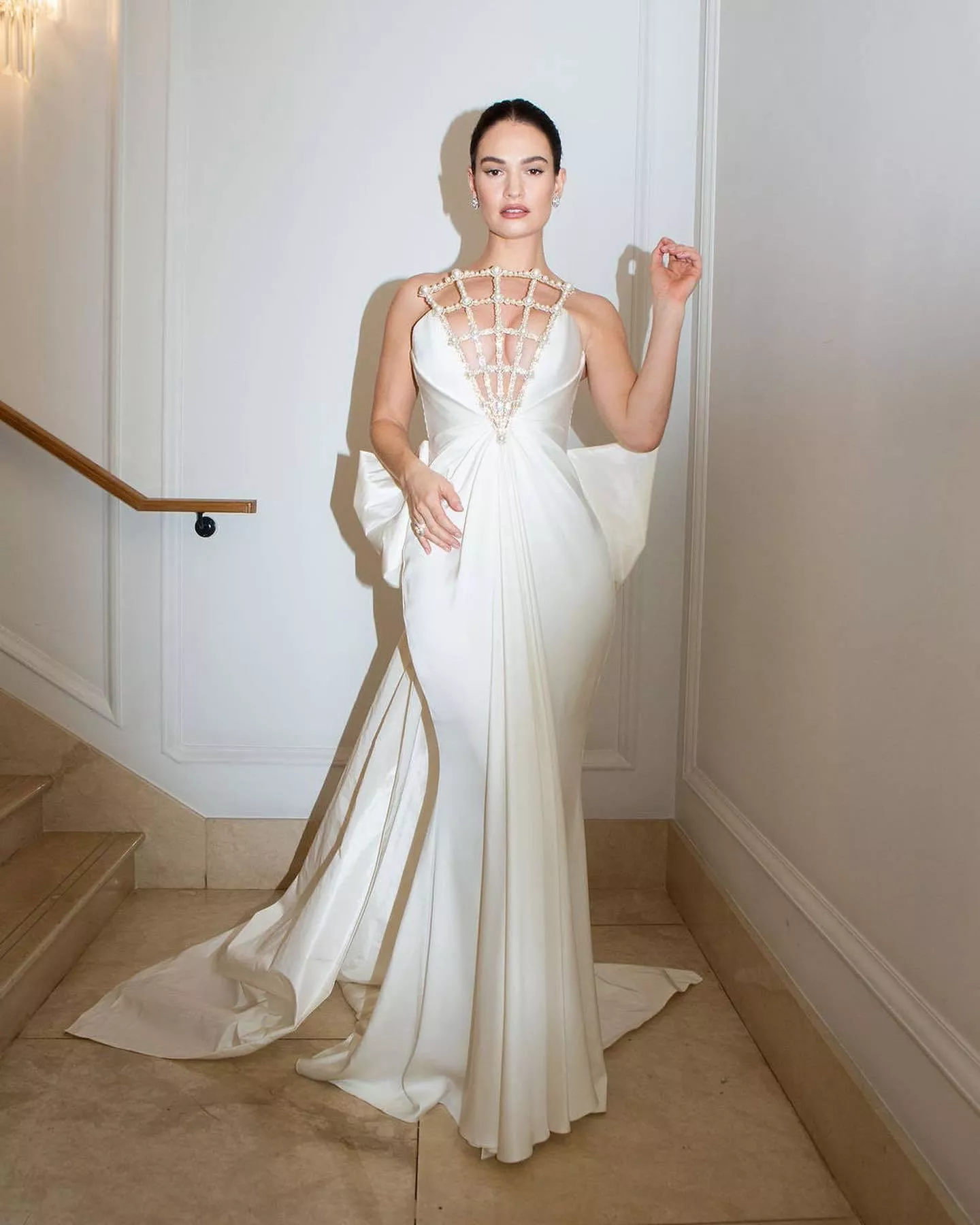 Lily James posted by OhNoWhatHappenedNow