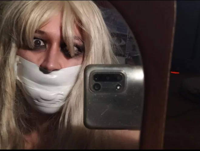 microfoam mirror selfie  by agathagray