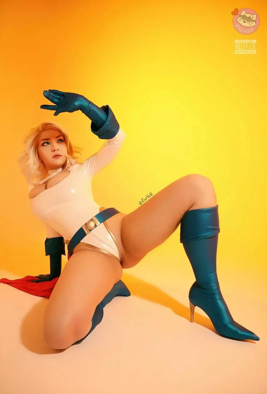 Power Girl Posing (ZoeVolf) [DC]  posted by Mxfyn