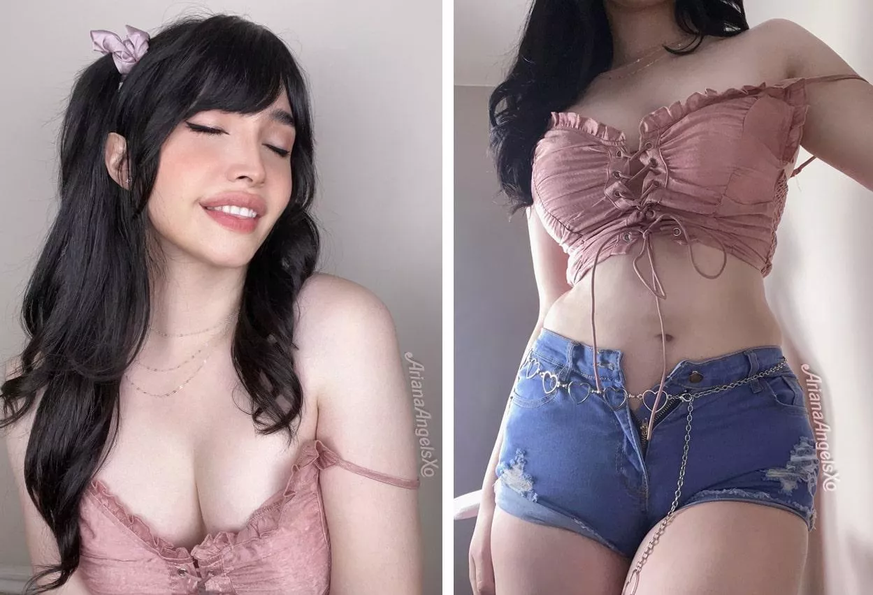 Provide a one-word description of my body in this outfit. posted by ArianaAngelsxo