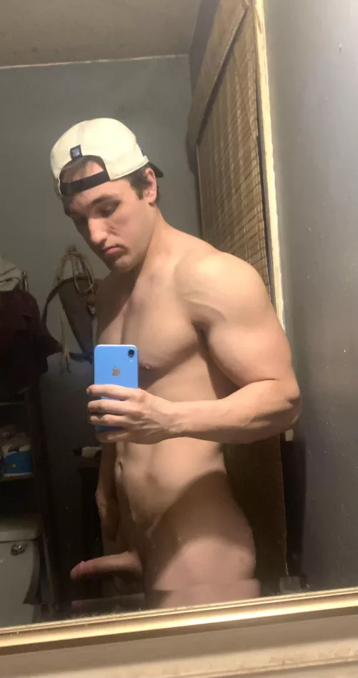 Quick selfie  by Least_Bodybuilder920