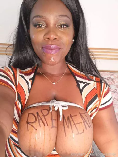 Rape Slave. Starting bid is $20. You can do anything to this slut. She's been broken in nicely. No back talk from her. She feels nothing, she thinks nothing. This isn't just a slave, this is a mindless robot.  by EbonyAshley1