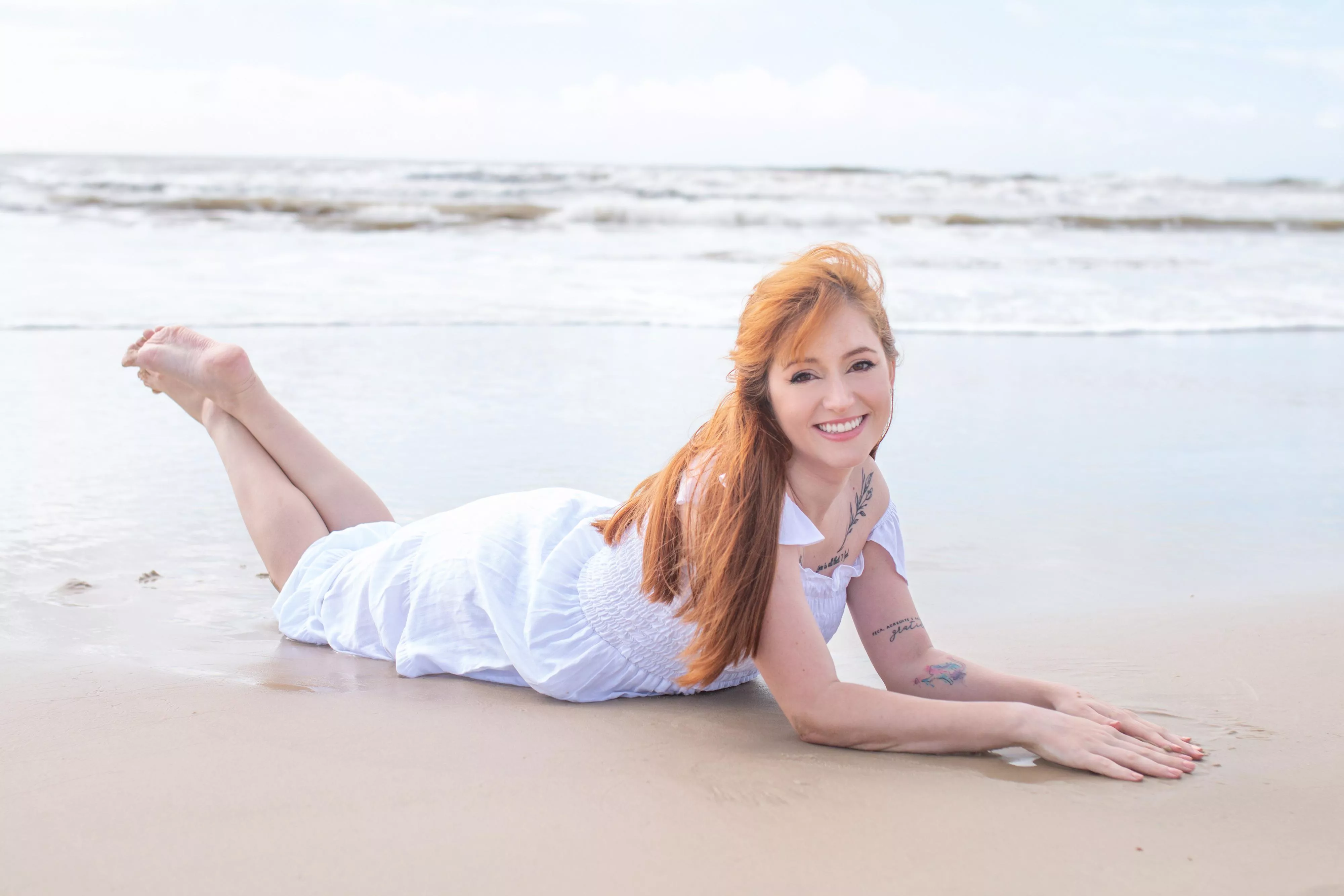 Relaxing at the beach posted by itsrinababe