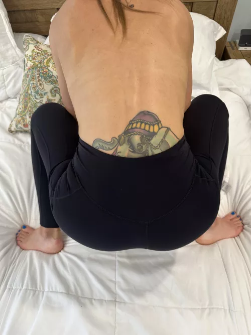 Someone loves Frog Pose! by fitnesswife1983