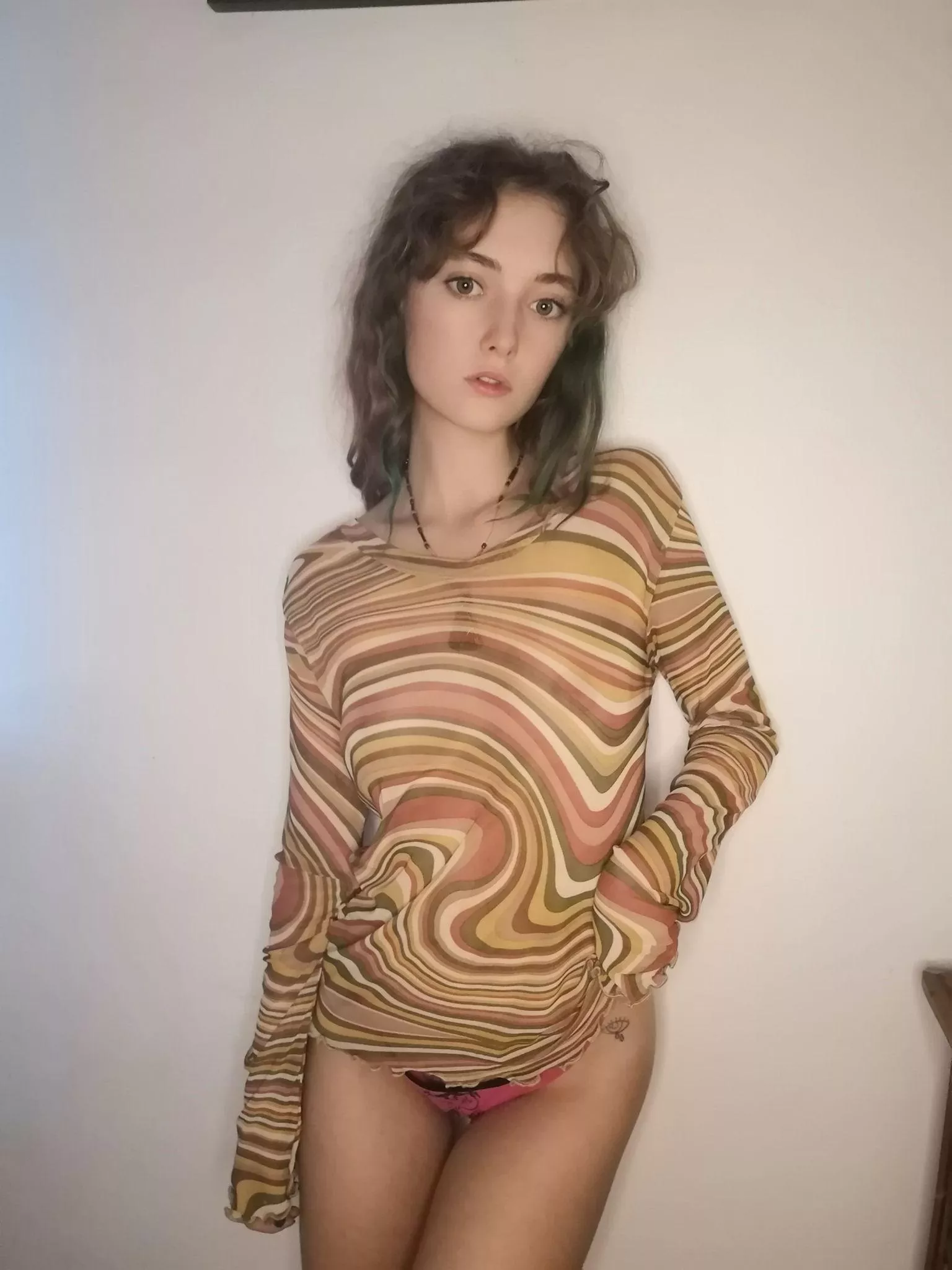 stripes n tease, making hearts skip beats babe F18 posted by aluyarabanib
