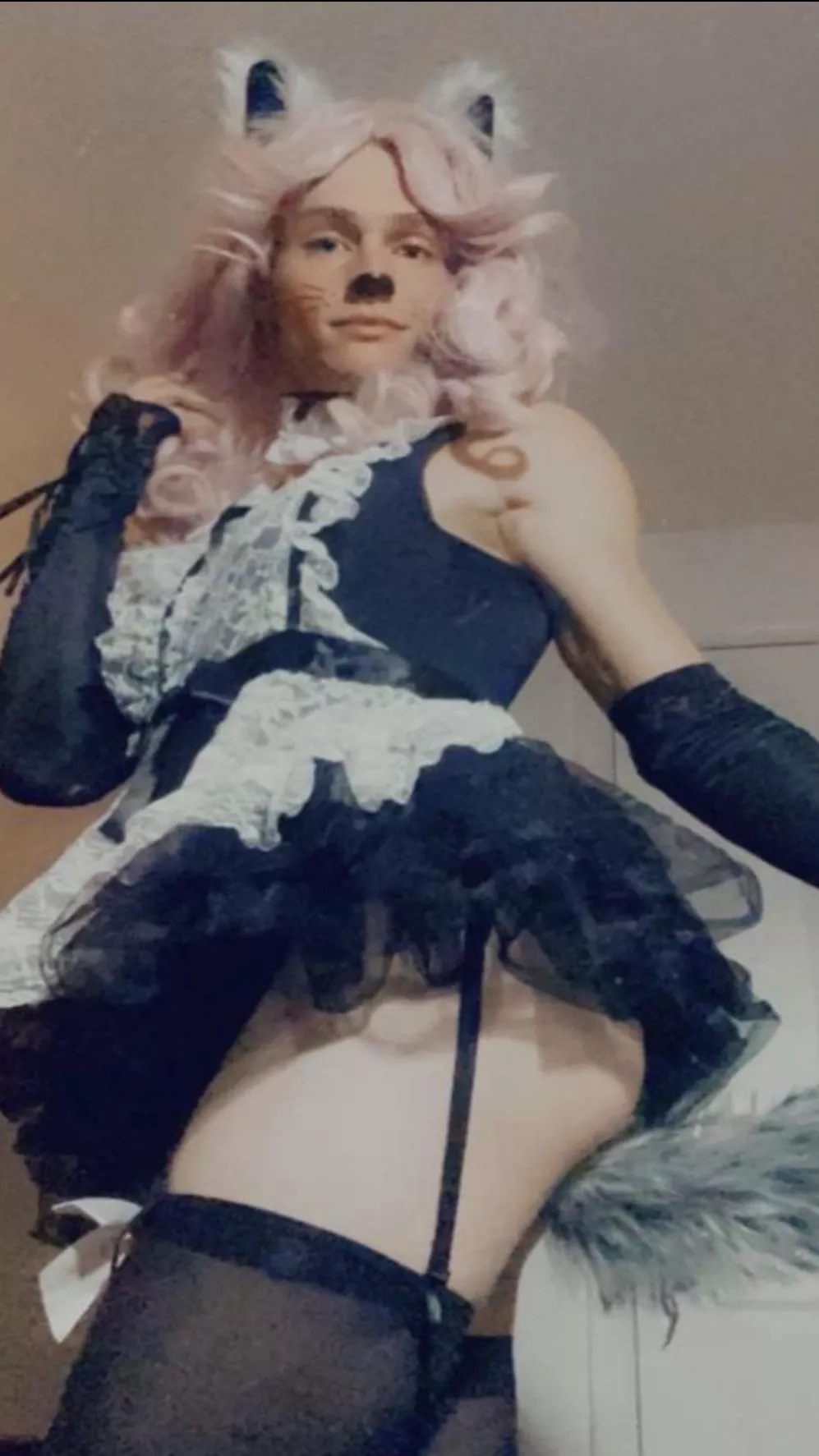 The only way a “guy” should wear cat ears posted by Altruistic_Ad_2443