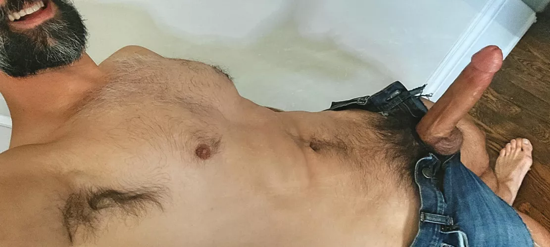 This (40) year old dad is horny and alone, wanna see if it will fit? by mnlumberjacker