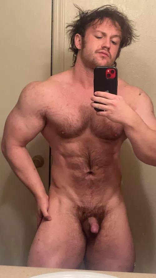 Wanna save water and shower by Musclestud101