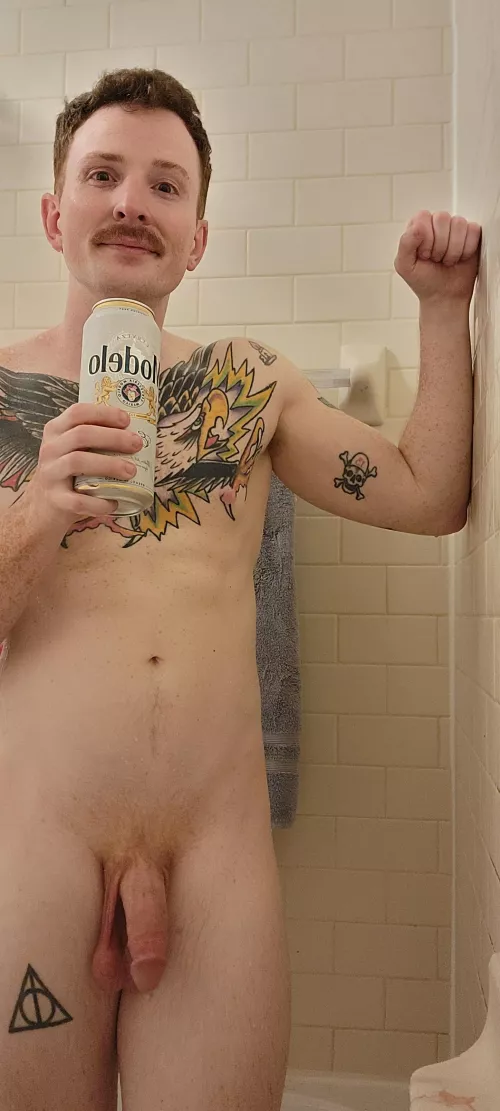 Wanna soak up the hot water with me?  by farfaxed