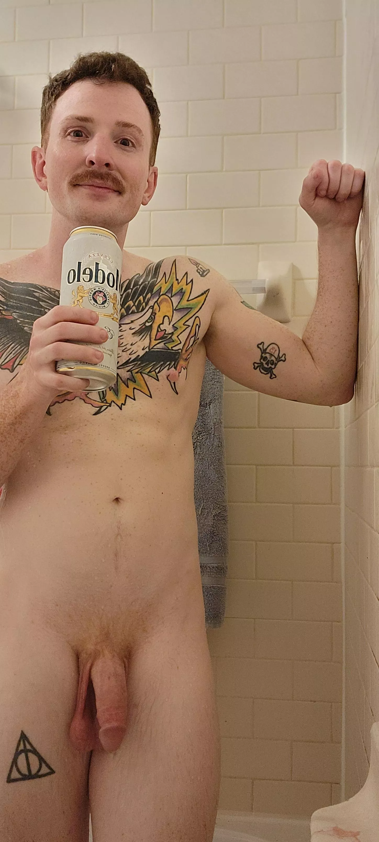 Wanna soak up the hot water with me?  posted by farfaxed